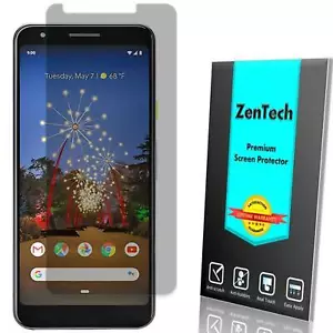 ZenTech Privacy Anti-Spy Screen Protector Guard Shield For Google Pixel 3A XL - Picture 1 of 7
