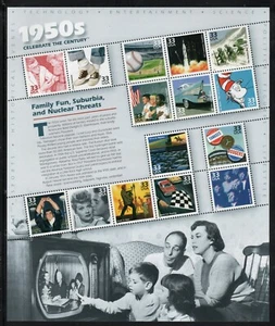 ALLY'S STAMPS Scott #3187 33c Celebrate the Century 1950's [15] MNH [W-49] - Picture 1 of 1