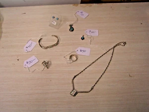 Sterling Silver Opal -7-piece bulk jewelry lot - Picture 1 of 1