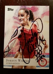 2012 Topps Team USA Olympics #78 Jordyn Wieber Gymnastics Autograph Signed NM+ - Picture 1 of 2