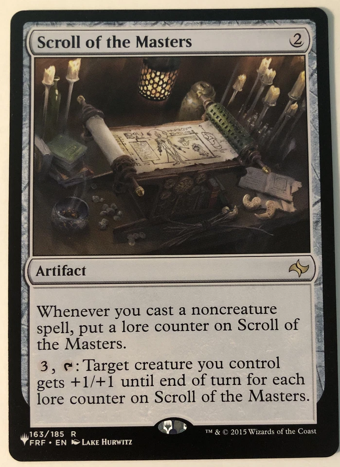 MTG Scroll of the Masters The List - Fate Reforged 163/185 Regular Rare - Image 1 of 1