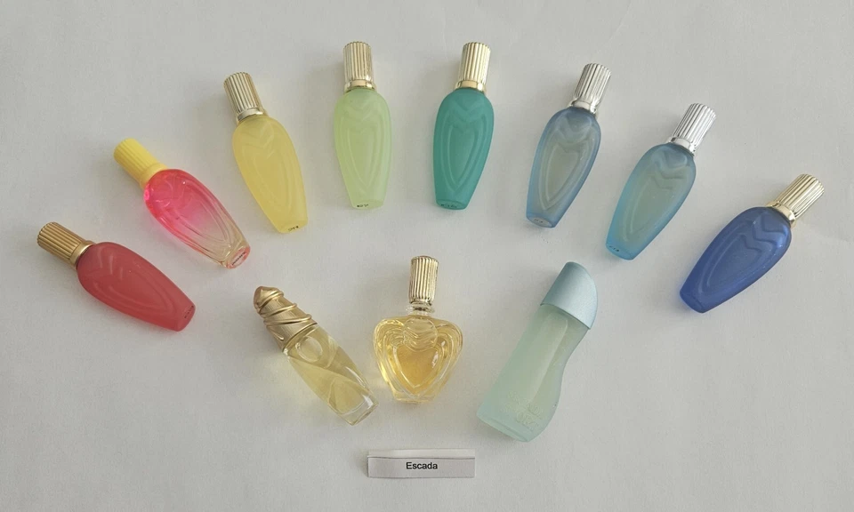 ESCADA Parfum Miniaturen Set aus Sammlung, 11 Mini Flacons  - Bild 1 von 1