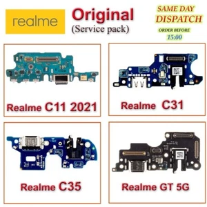 Original usb Ladebuchse Flex charging port Realme C11 (2021) / C31 / C35 / GT 5G - Bild 1 von 1