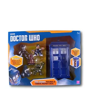 Doctor Who Time Squad Figuren und TARDIS Geldbox - Bild 1 von 1