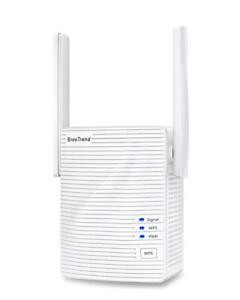 BrosTrend WiFi Extender Ac1200 WiFi Booster and Signal Amplifier 1200Mbps Dua.