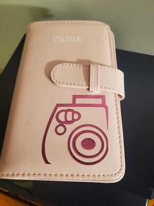 Fujifilm Instax Photo Wallet Album ( Light Pink) Hold 72 Photos New - Picture 1 of 4