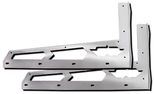 Five Star Race Bodies 000-500 Nose Brace Drilled Aluminum 2pc ABC Late Model - Picture 1 of 3
