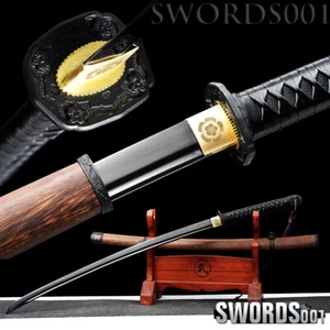 Vaina de palo de rosa 98 tipo japonés Guntō espada militar funcional sable katana - Imagen 1 de 12