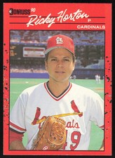 1990 Donruss #666 Ricky Horton St. Louis Cardinals