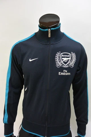 1986-2011 nike Arsenal GUNNERS Forward Football Track Training Sweatshirt SIZE S Cover