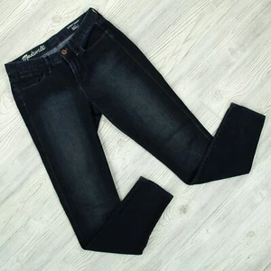 Madewell Skinny Skinny Ankle Womens Sz 24 (26 x 28) Dark Wash Denim Jeans - Picture 1 of 9