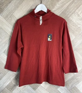 The Disney Store Red Winnie the Pooh 3/4 Sleeve Turtleneck Top Size XL New - Picture 1 of 24