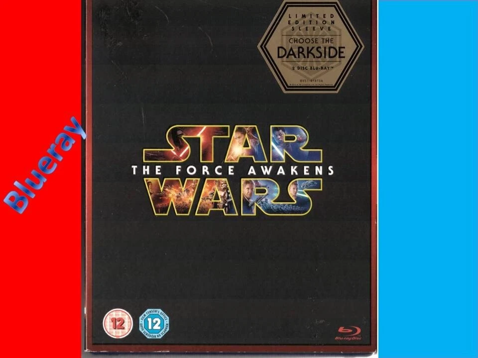Star Wars: The Force Awakens Harrison Ford 2016 Blu-ray Top-quality - Image 1 of 1