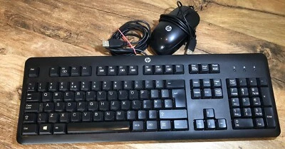 HP KU Keyboard And Mouse Microsoft Window USB Connectivity - Image 1 of 4
