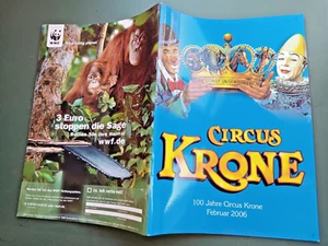 2006 febr. programm CIRCUS KRONE cirque circo programme programma program - Bild 1 von 2