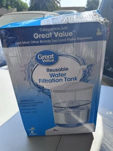 Great Value Reusable Water Filtration Tank for Top Loading Water Dispensers New - Picture 1 of 2