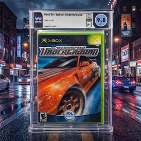 Need for Speed: Underground &bull; WATA 9.8 A+ &bull; 1st Print &bull; Xbox &bull; Not VGA/CGC