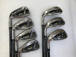 TaylorMade M2 2017 Iron Set 7pcs 5-PW-AW TM7-217 Flex R Left-Handed - Picture 1 of 7