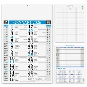 100 CALENDARIO 2026 OLANDESI PERSONALIZZATI di colore verde E STAMPA A COLORI - Foto 1 di 6