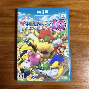 Mario Party 10 Nintendo Wii U Japan Video Game Authentic Collectible Tested - Picture 1 of 5