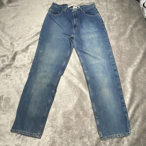 VTG Gap Easy Fit Denim Jeans Men's Size 33x30 Blue Faded 5-Pocket Cotton - Picture 1 of 8