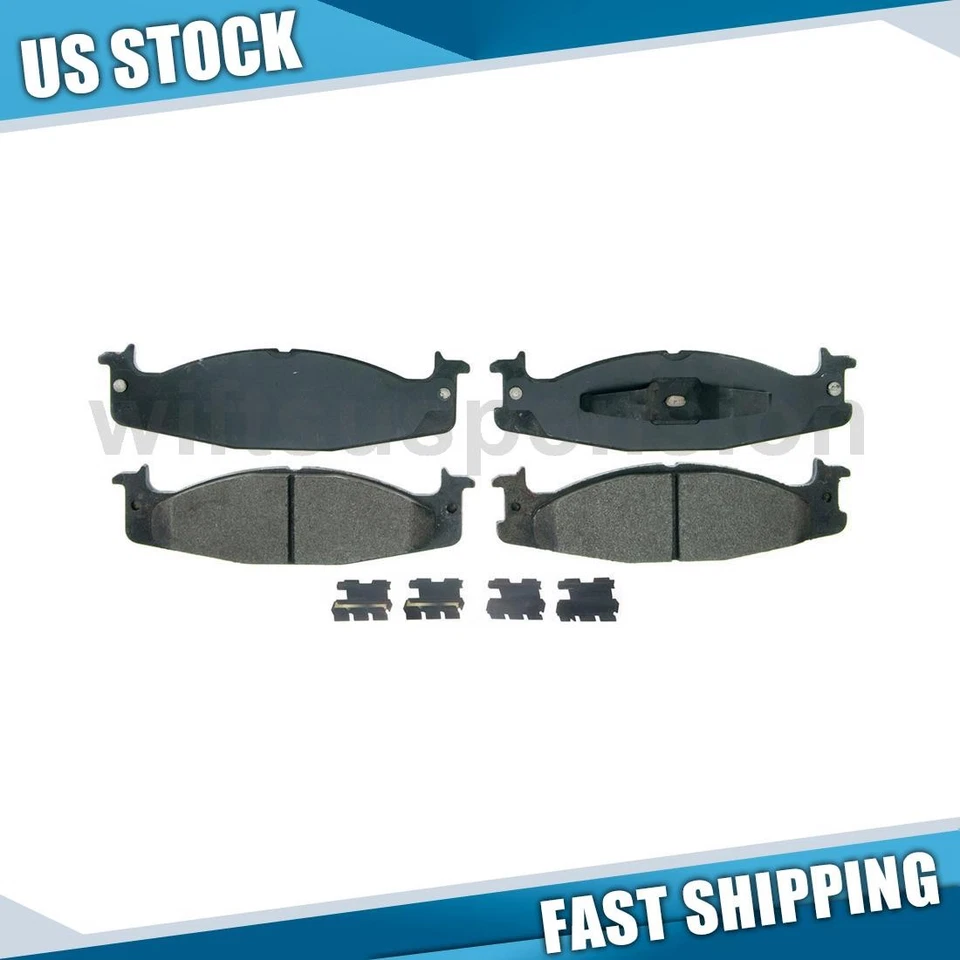 Juego de pastillas de freno de disco delanteras Wagner 1 pieza para Ford E-150 Econoline 1994-2002 Foto 1 de 2