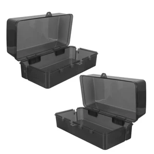  Scatola Impermeabile 2 Pezzi per Elettronica Esterno Contenitore Elettrico - Foto 1 di 17