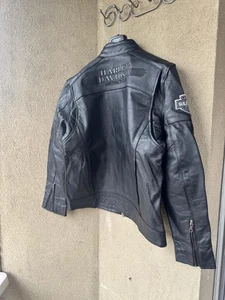 Harley Davidson Leather Motor Cylce Jacket, High Quality Cowhide leather jacket - Picture 1 of 9