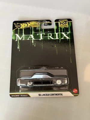 Mattel Hot Wheels PREMIUM The Matrix 1964 Lincoln Continental Real Riders - Imagem 1 de 2