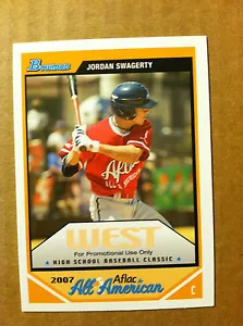 2007 TOPPS AFLAC PROMO JORDAN SWAGERTY ALL-AMERICAN - Picture 1 of 1
