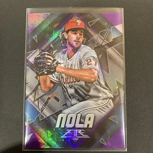 2022 Topps Fire - Purple #151 Aaron Nola /99 - Bild 1 von 2