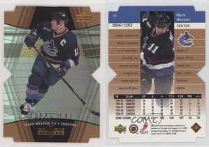 1999-00 Upper Deck Black Diamond Final Cut /100 Mark Messier #86 HOF