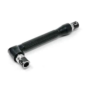 OHIY L Shape Double End Bit Holder Mini Socket Wrench for 1/4 in Hex Insert Bits - Picture 1 of 10