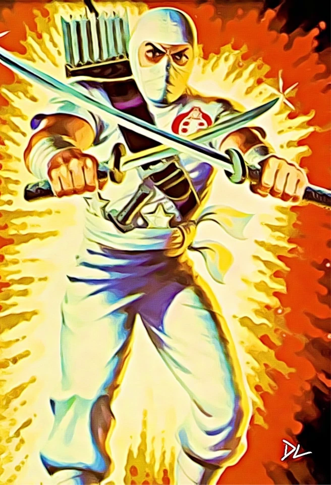 Storm Shadow "G.I. Joe" Pop Art Print - 13 x 19 Poster