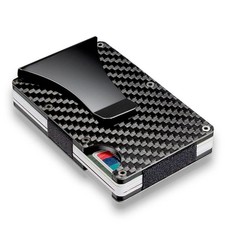 Men Aluminum Wallet Credit Card Holder Money Clip RFID Blocking Penny New