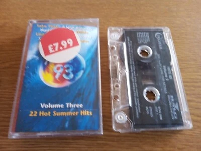Hits 93 Volume Three Summer Hits - UK 1993 Telstar STAC2680 Cassette Tape Album - Image 1 of 2