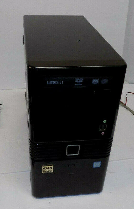 Custom Desktop PC i5-6600 CPU @ 3.30GHz New 500gb SSD Hard Drive 8 GB RAM Win 10 - Image 1 of 3