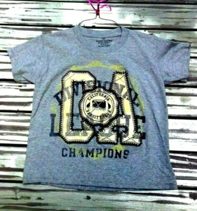 California Varsity Football, Gray-brown  Size 8 Medium 100% cotton T Shirt  - Picture 1 of 1