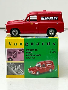 Corgi Vanguard 1:43 Scale Diecast Ford Anglia Van with Box, Marley Tiles - Picture 1 of 16