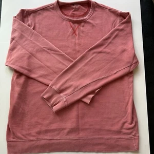 Adult XL Salmon Color Old Navy Brand Pullover Crewneck Sweatshirt - Picture 1 of 5
