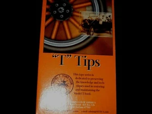 "T" Tips Three Tape Set #5-1, #5-2, #5-3--Restoration of the Model T Rear End - Picture 1 of 5