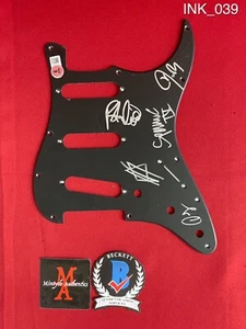 Ice Nine Kills full band signed guitar pickguard Spencer Charnas Beckett COA - Picture 1 of 12