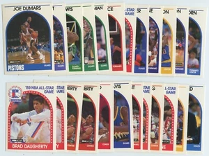 1989 Hoops HOFs & Stars 46 Card Lot Inc. Dumars, Scott, Lewis, Paxson, Blackman - Picture 1 of 4