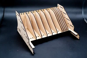 Compatible Gunpla Modular MDF Runner Organizer for Models/Hobbies | HG MG RG PG - Picture 1 of 4