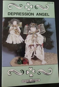 Depression Angel - Country Thread Designs Pattern - No-Sew Instructions - Picture 1 of 3