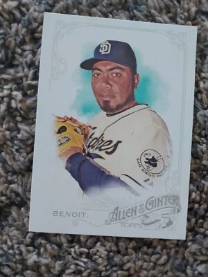 2015 Topps Allen and ginter Baseball Card Joaquin Benoit #323 - Image 1 of 2