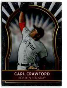 2011 Topps Finest Carl Crawford / Boston Red Sox #56