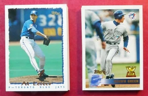 1995 & 1996 Topps Toronto Blue Jays Team Sets with Traded (41 cards) - Picture 1 of 4