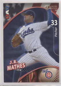 2009 Disabled American Veterans Minor League JR Mathes #16