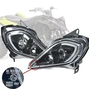 For 2006-2023 YAMAHA YFZ 450 RAPTOR 350 700 700R Pair LED Headlight Turn Signal - Picture 1 of 17